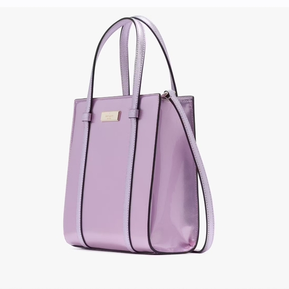 Kate Spade Purple Kinzie Small Tote, True Religion Charm Watch, and Jewelry - Picture 7 of 8